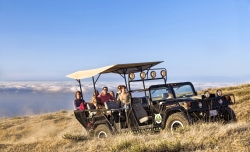 Rugged terrain and beautiful landscapes of the East End Adventure on Catalina